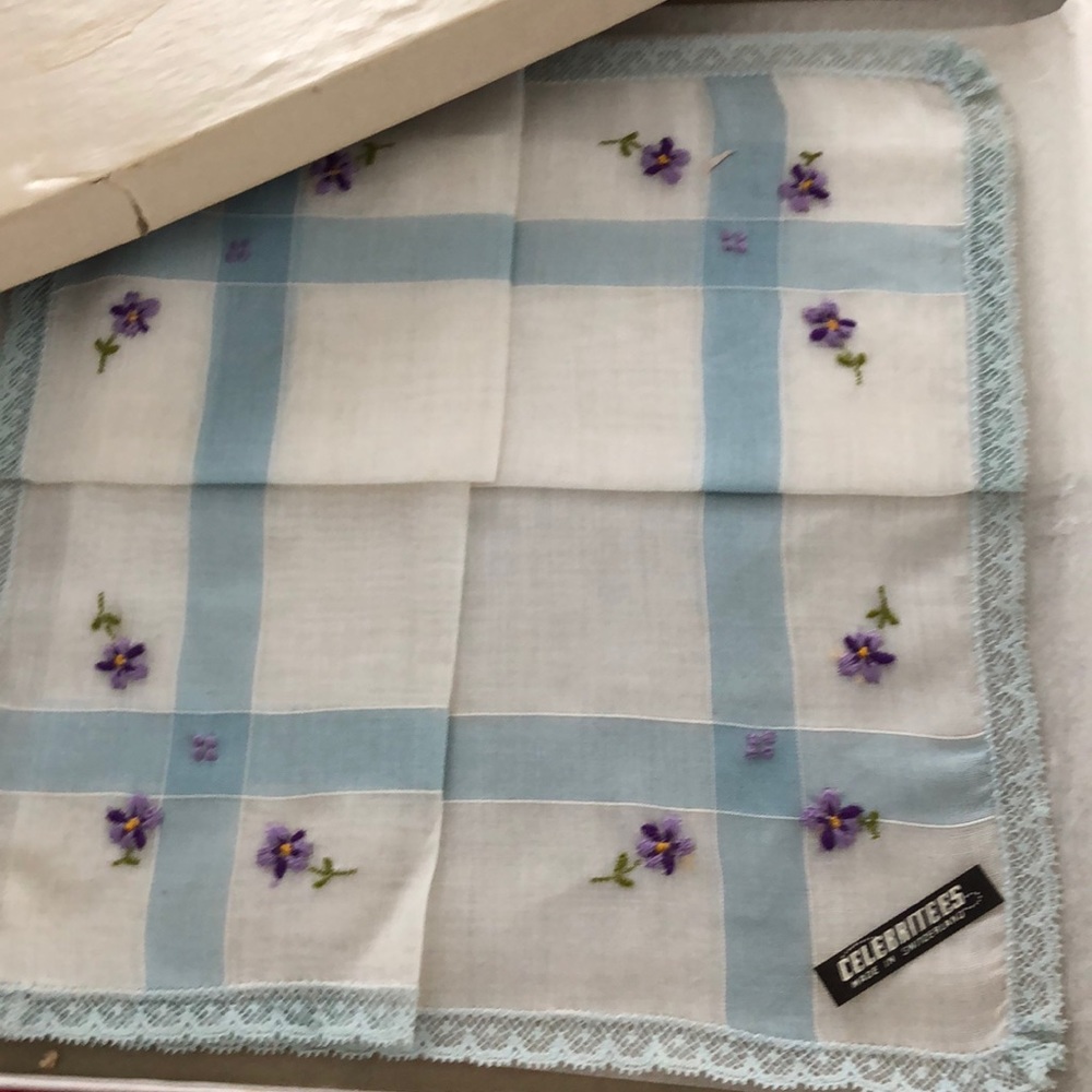 Hand made handkerchief.